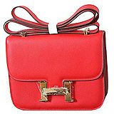 Hermes Constance Bag Red